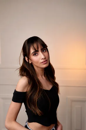 Clip-In Bangs Dark Brown